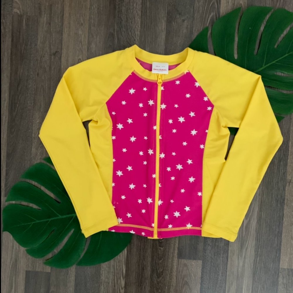 Hanna Andersson Full Zip Rashguard (Size 10)